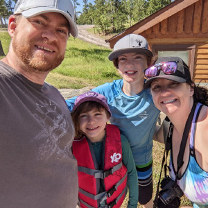 Family first - at the cabin